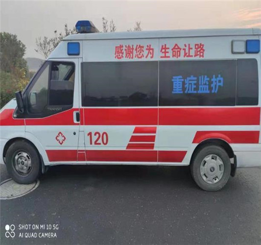 霸州救护车出租服务案例3