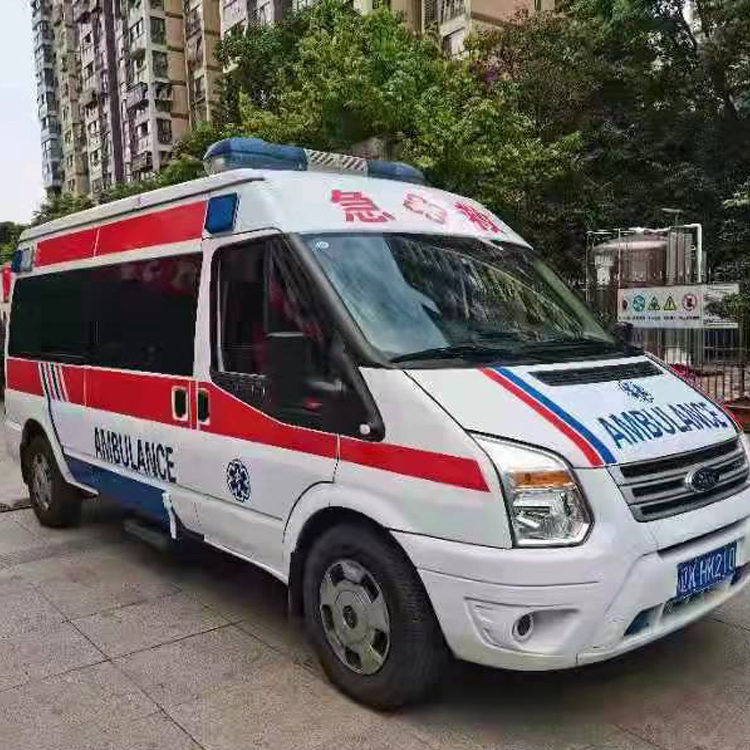 霸州长途救护车护送病人返乡